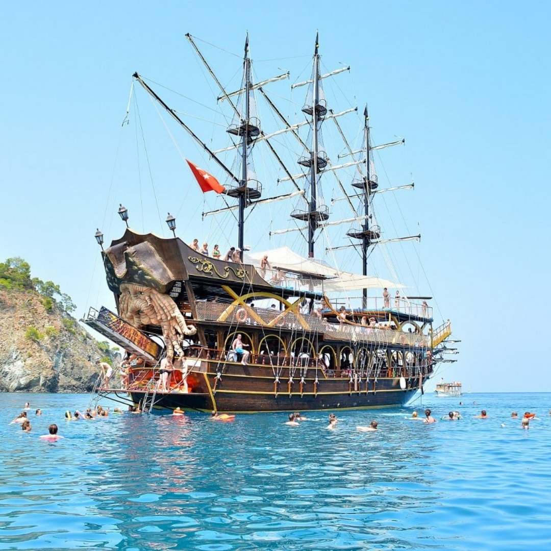 Belek Pirate Ship Boat Trip